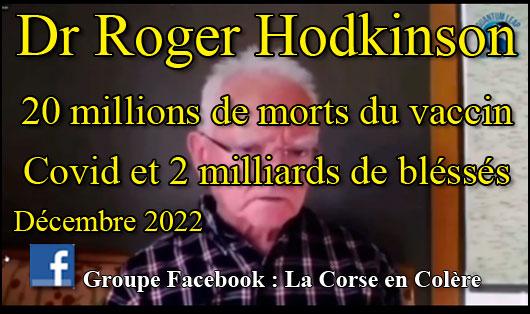 Dr roger hodkinson 20 millions de morts du vaccin covid