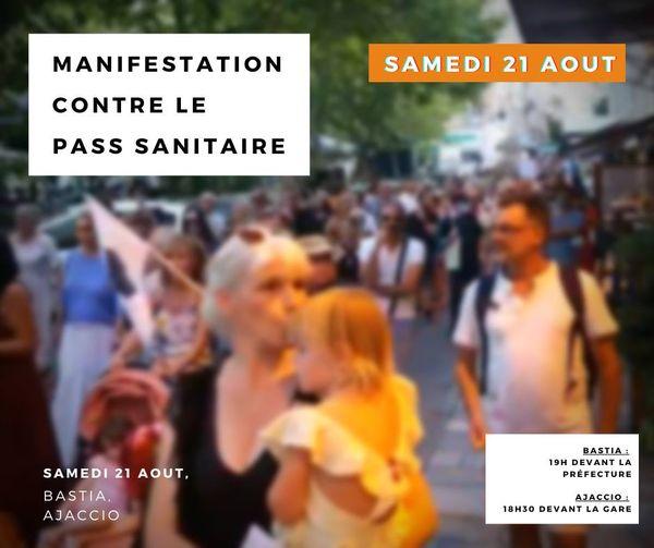 Manif ajaccio 21aout