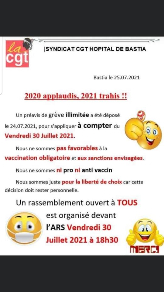 Rassemblement ars bastia 30 juillet